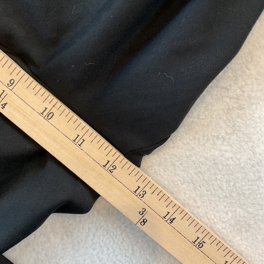 Lane Bryant Women 26L Black Straight Leg Pull On Ponte Knit Dress Pants Tall NWT - Picture 4 of 14